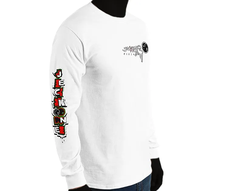 LONG SLEEVE TEE (uniSex): GoochiDrip -flipped