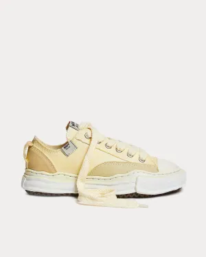 Low Cut Over-dyed Beige Low Top Sneakers
