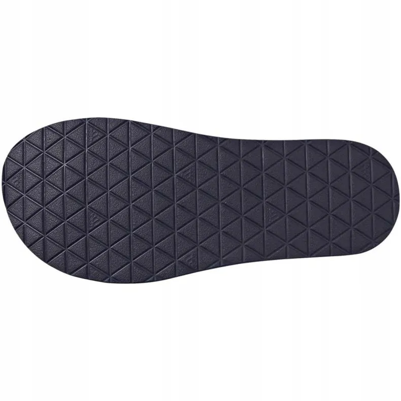 Mens Adidas Eezay Thongs Dark Blue/White/Dark Blue
