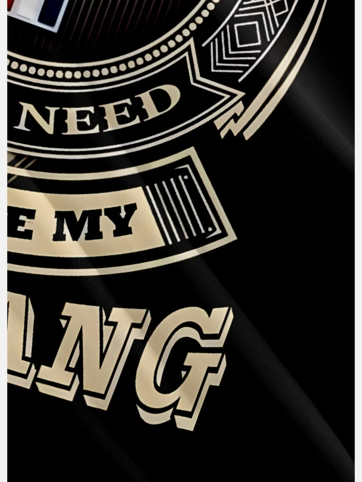 Men's Funny I Don't Need Therapy I Just Need to Drive My Mustang Short Sleeve Shirt