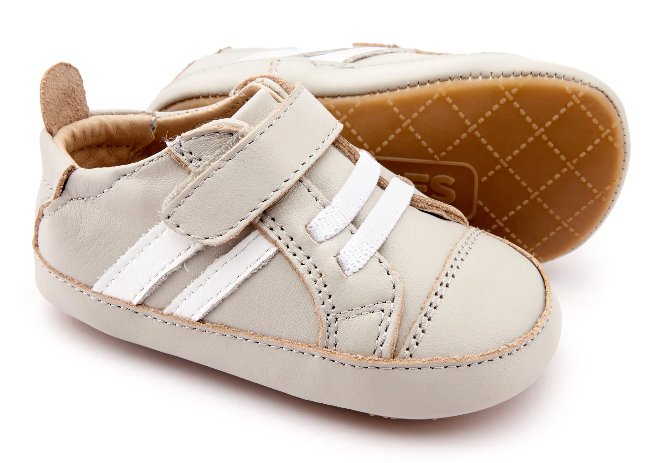 Old Soles Boy's 0049R Low Roller Shoe Sneakers - Gris/Snow