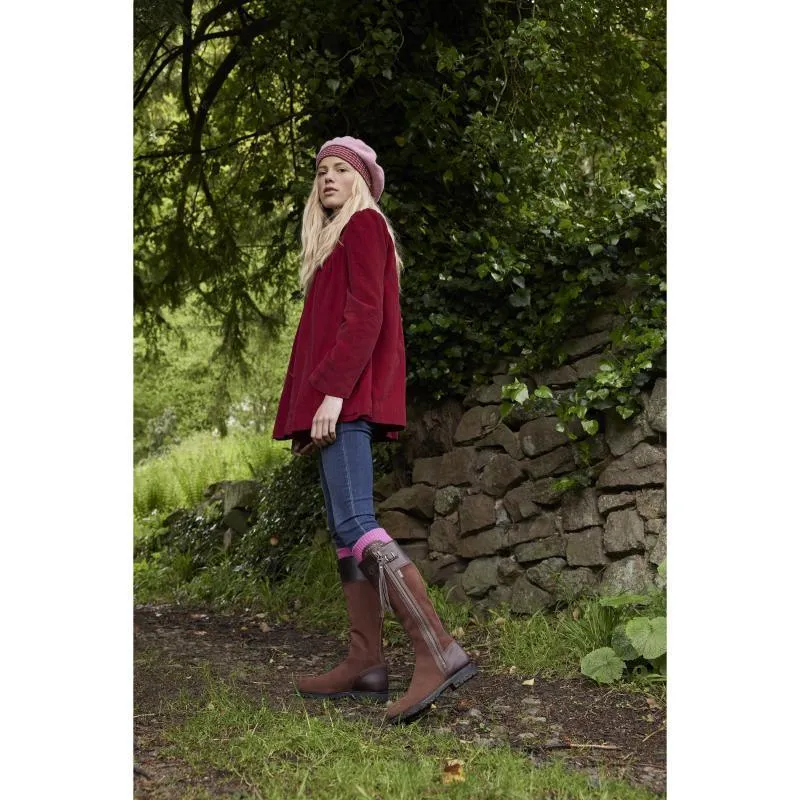 Penelope Chilvers Inclement Long Tassel Ladies Weatherproof Boot - Chestnut