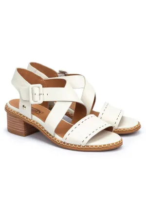 Pikolinos Blanes W3H-1892 Cream Leather Sandal