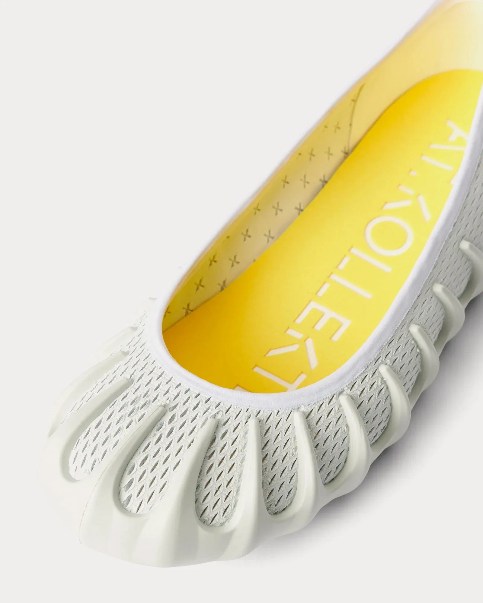 Plasma X Ballerina Bright White Slip Ons