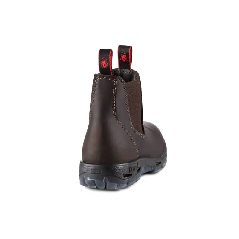 Redback UNPU Nevada Puma Weather Proof Slip on Boot - Puma(Dark Brown), Black