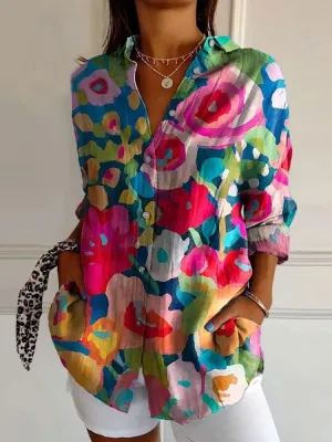 Ruby | Timeless Pattern Blouse