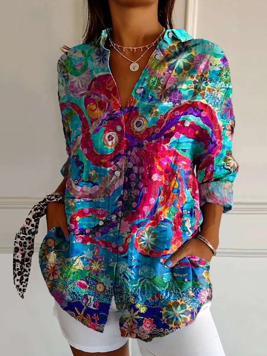 Ruby | Timeless Pattern Blouse