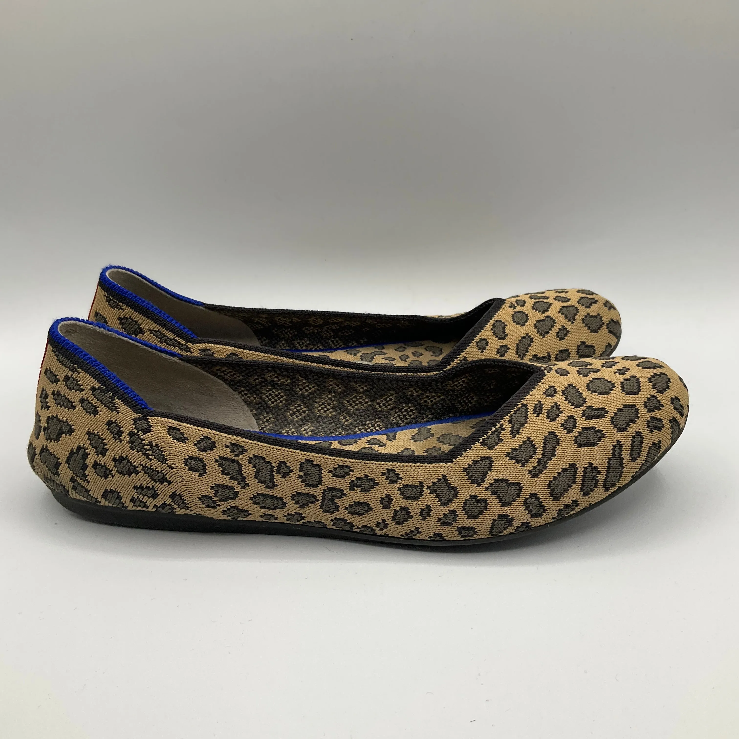 Shoes Flats By Rothys In Animal Print, Size: 8