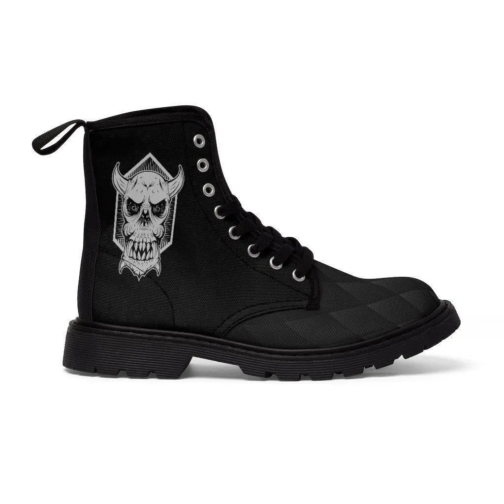 Skull Rain Boots