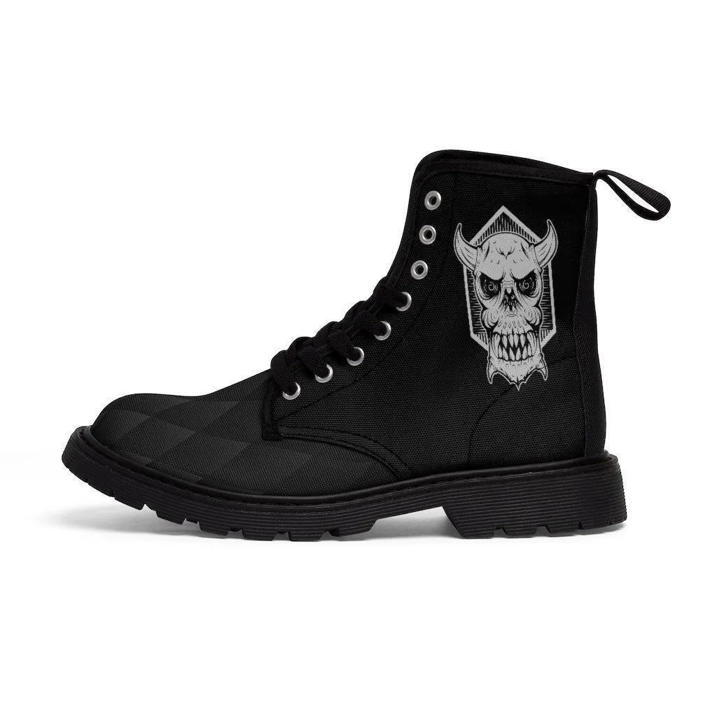 Skull Rain Boots