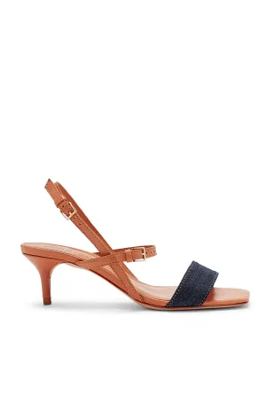 Sophie Denim Ankle Strap Sandal