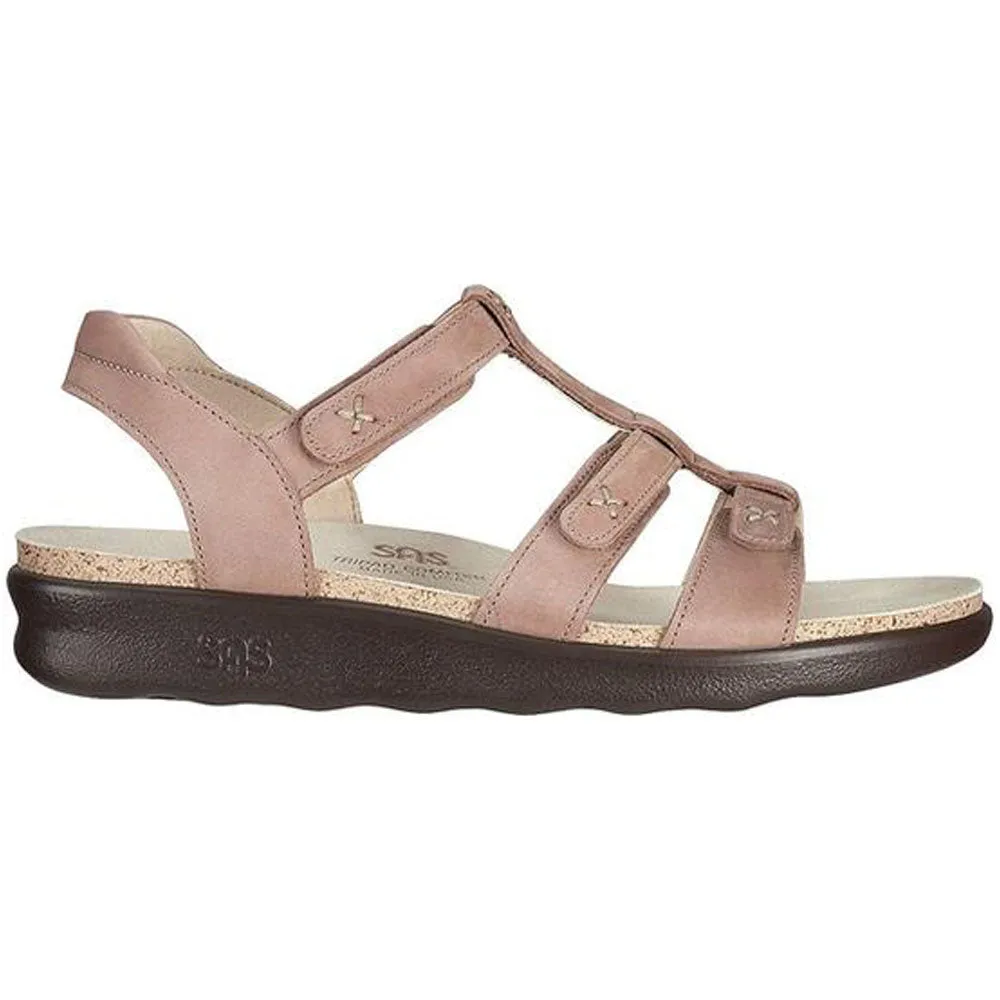 Sorrento Sandal in Praline Leather