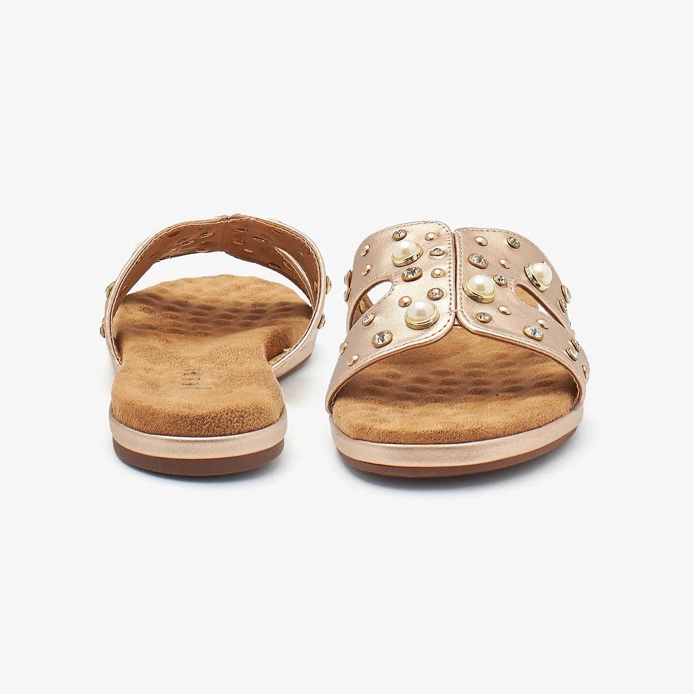 Studded Womens Chappals