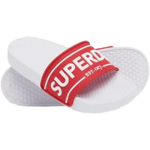 Superdry Womens Edit Chunky Slide Red