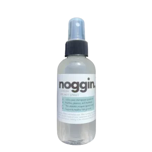 The Infused Equestrian noggin. A Fresh Helmet Spray
