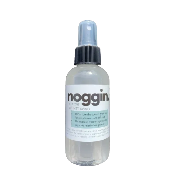 The Infused Equestrian noggin. A Fresh Helmet Spray