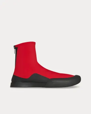 TR Scuba Red High Top Sneakers
