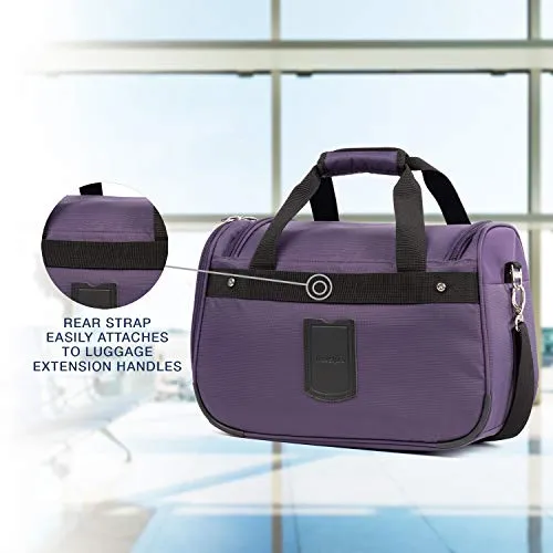 Travelpro Maxlite 5-Lightweight Underseat Carry-On Travel Tote Bag, Imperial Purple, 18-Inch