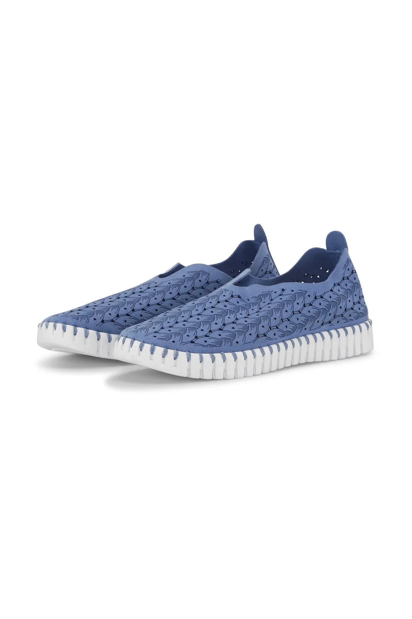 Tulip 148 Perforated Slip-On Sneaker - Light Regatta