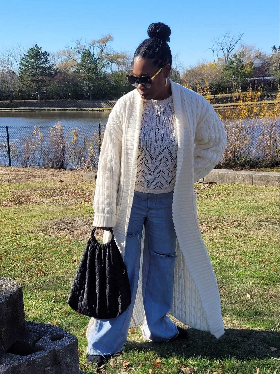 Under The Influence Cardigan - Cream