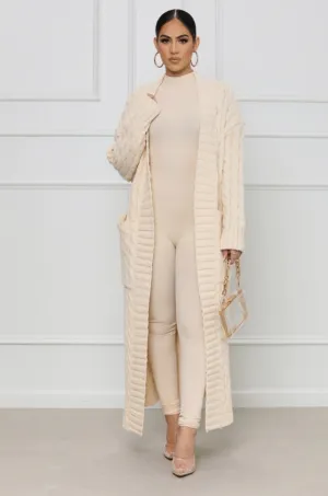 Under The Influence Cardigan - Cream