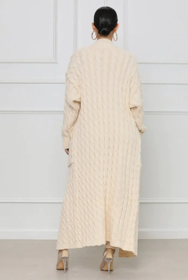 Under The Influence Cardigan - Cream