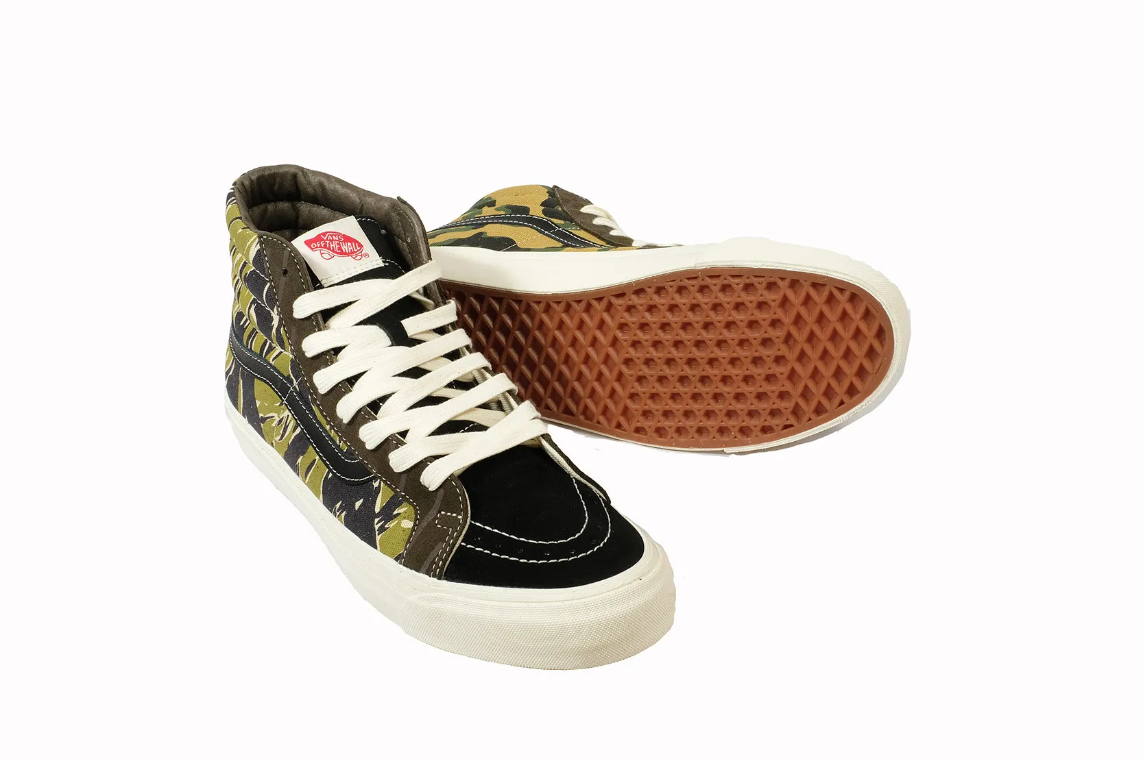 Vans Vault: OG Sk8-Hi LX Canvas (Mixed Camo)