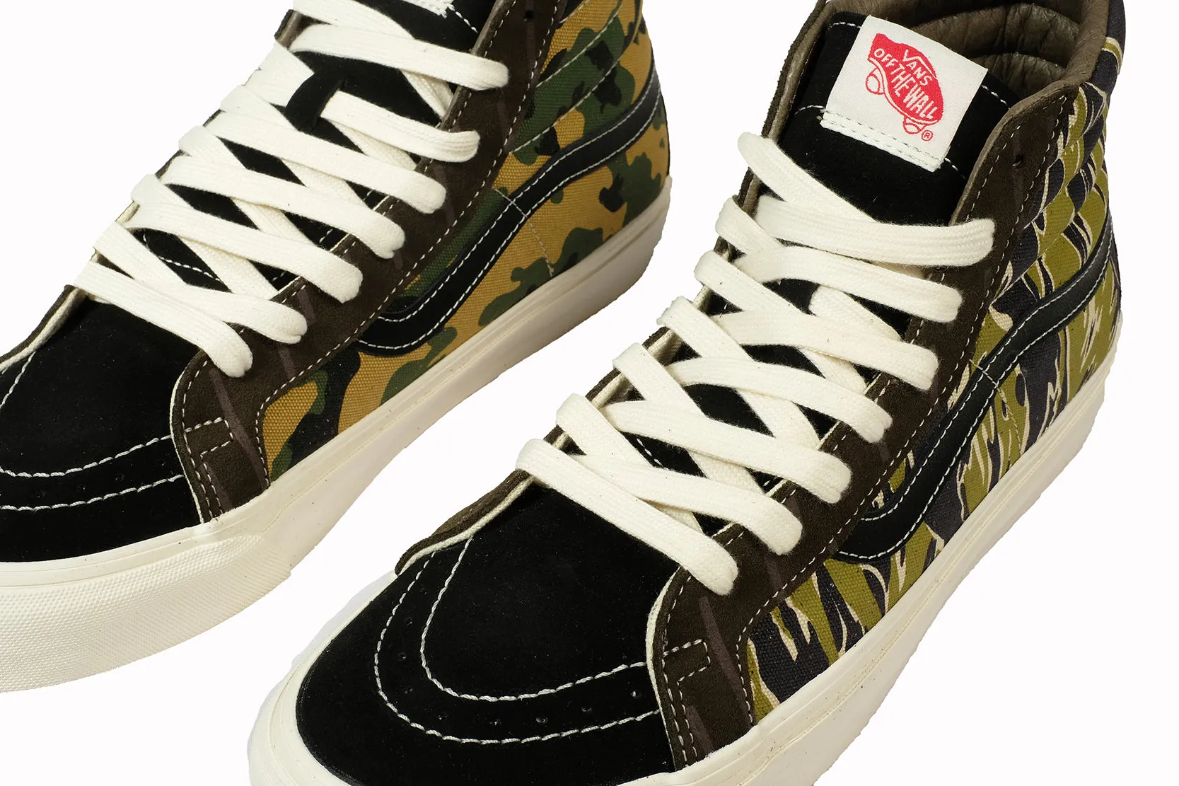 Vans Vault: OG Sk8-Hi LX Canvas (Mixed Camo)