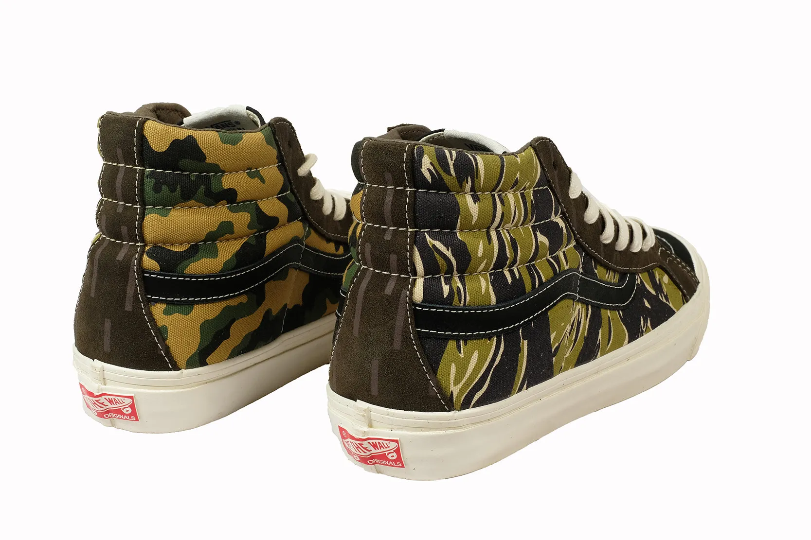 Vans Vault: OG Sk8-Hi LX Canvas (Mixed Camo)