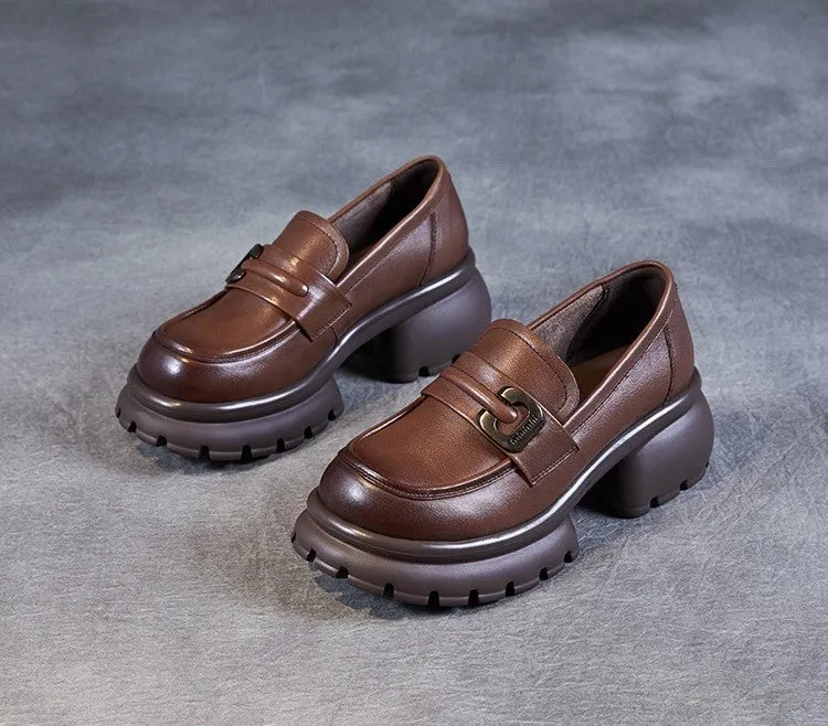 Women's Thick High Heel Casual Shoes
