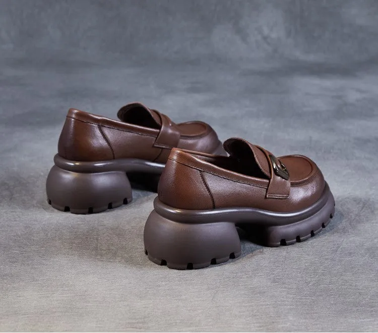 Women's Thick High Heel Casual Shoes