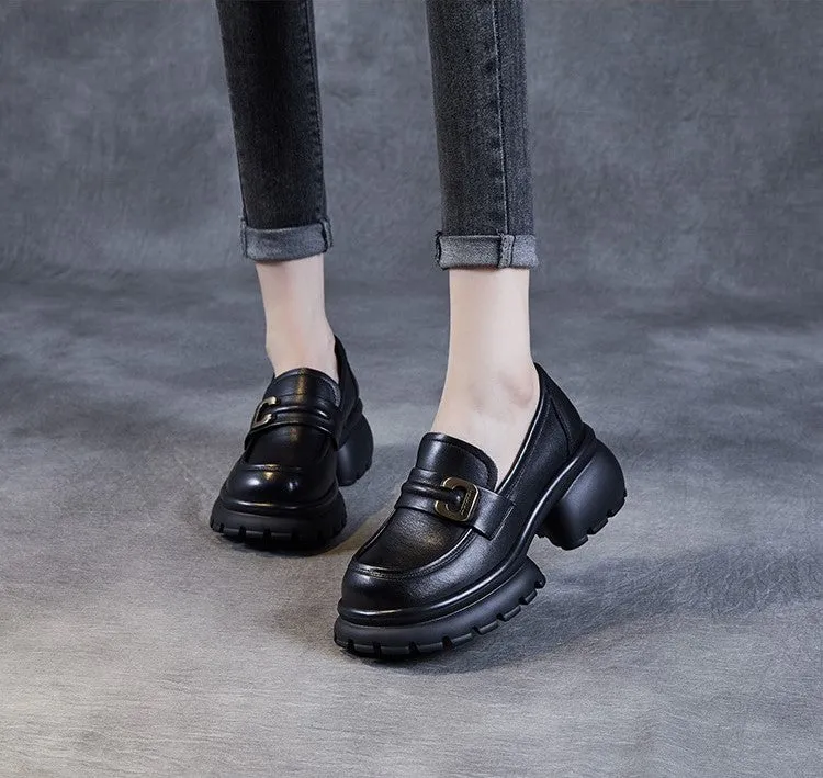 Women's Thick High Heel Casual Shoes