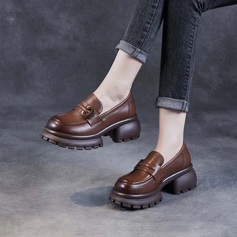 Women's Thick High Heel Casual Shoes