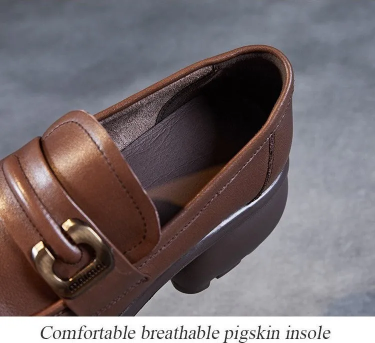 Women's Thick High Heel Casual Shoes
