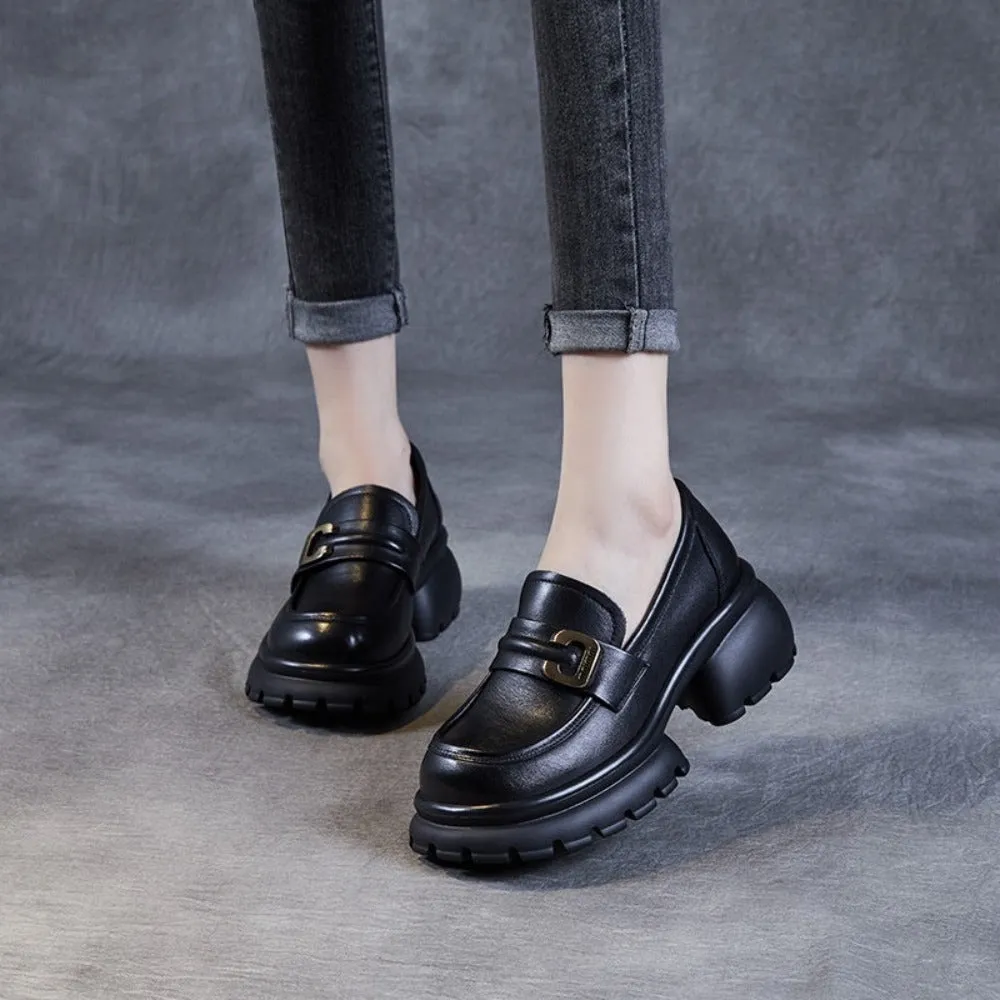 Women's Thick High Heel Casual Shoes