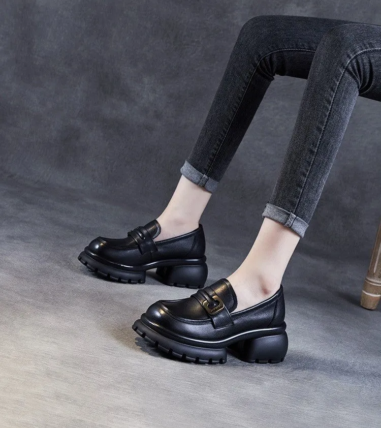 Women's Thick High Heel Casual Shoes