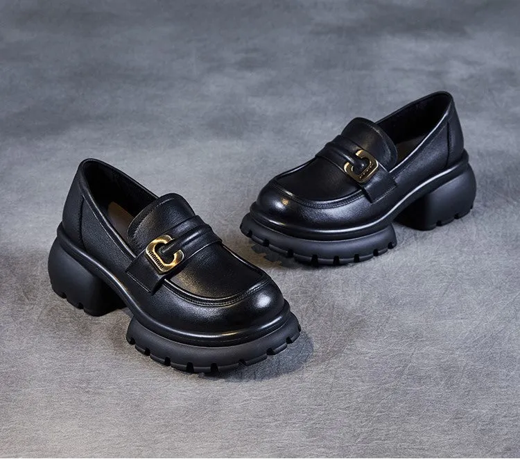 Women's Thick High Heel Casual Shoes